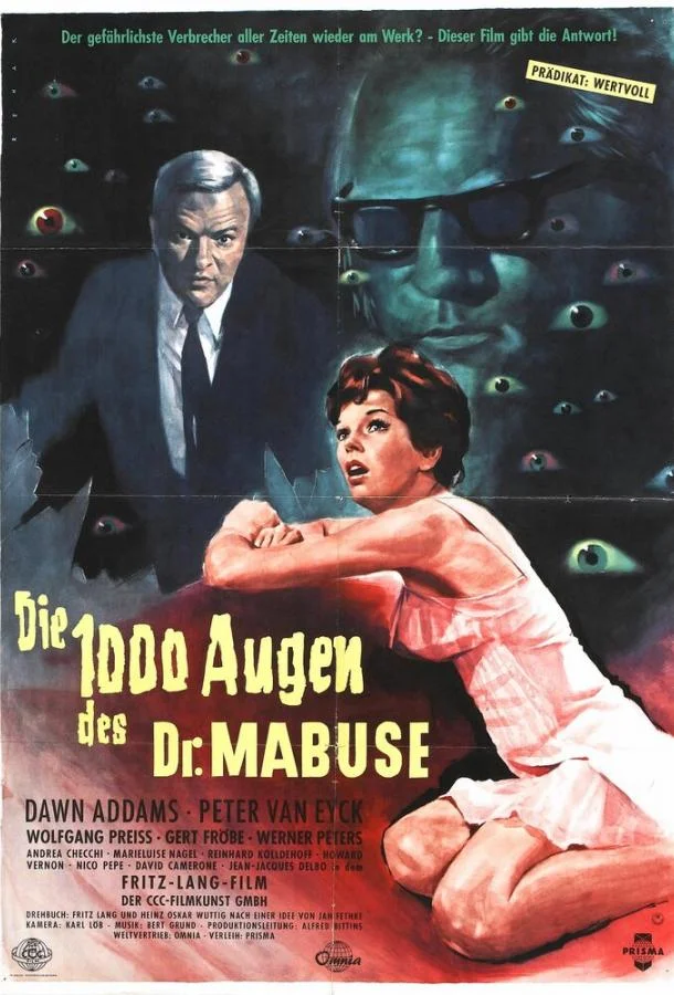 1000 глаз доктора Мабузе 1960 смотреть фильм онлайн